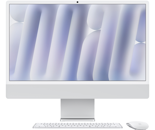 MWUC3 # Apple iMac 24-inch Retina Display M4 Chip 8C/8G Ram 16GB SSD 256GB Silver