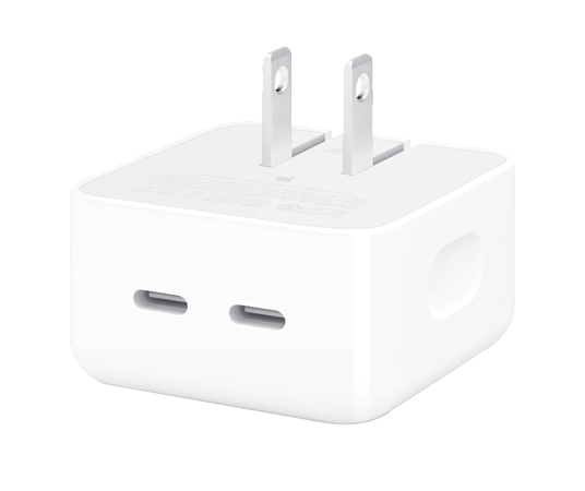 MUJ83 # Apple 35W Dual USB-C Port Compact Power Adapter