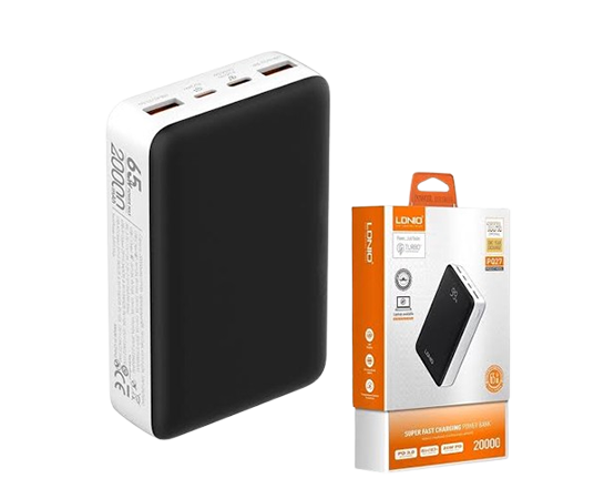 LDNIO PQ27 20000mAh 65W Fast Charging Power Bank