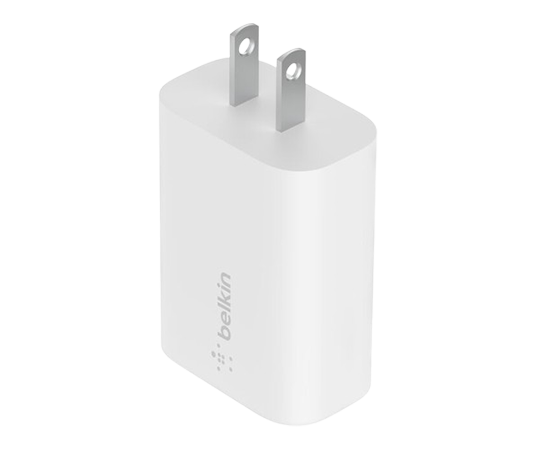 Belkin WCA004 25W PD USB-C PPS Wall Charger (White)