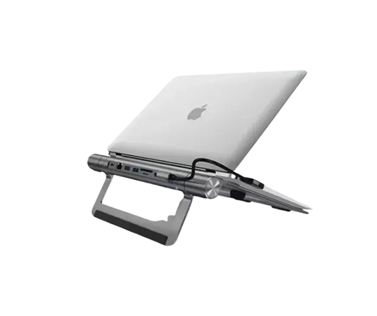 WiWU A821CH Laptop Stand with 8-in-1 Type-C Hub