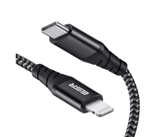 ESR USB-C to Lightning Fast Charging Cable for iPhone (2 Meter)