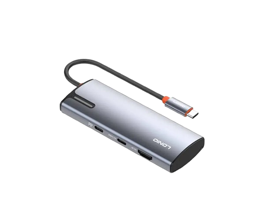 LDNIO DS-17H 7-in-1 Multi-Port USB-C Hub with 4K HDMI & 100W PD Charging