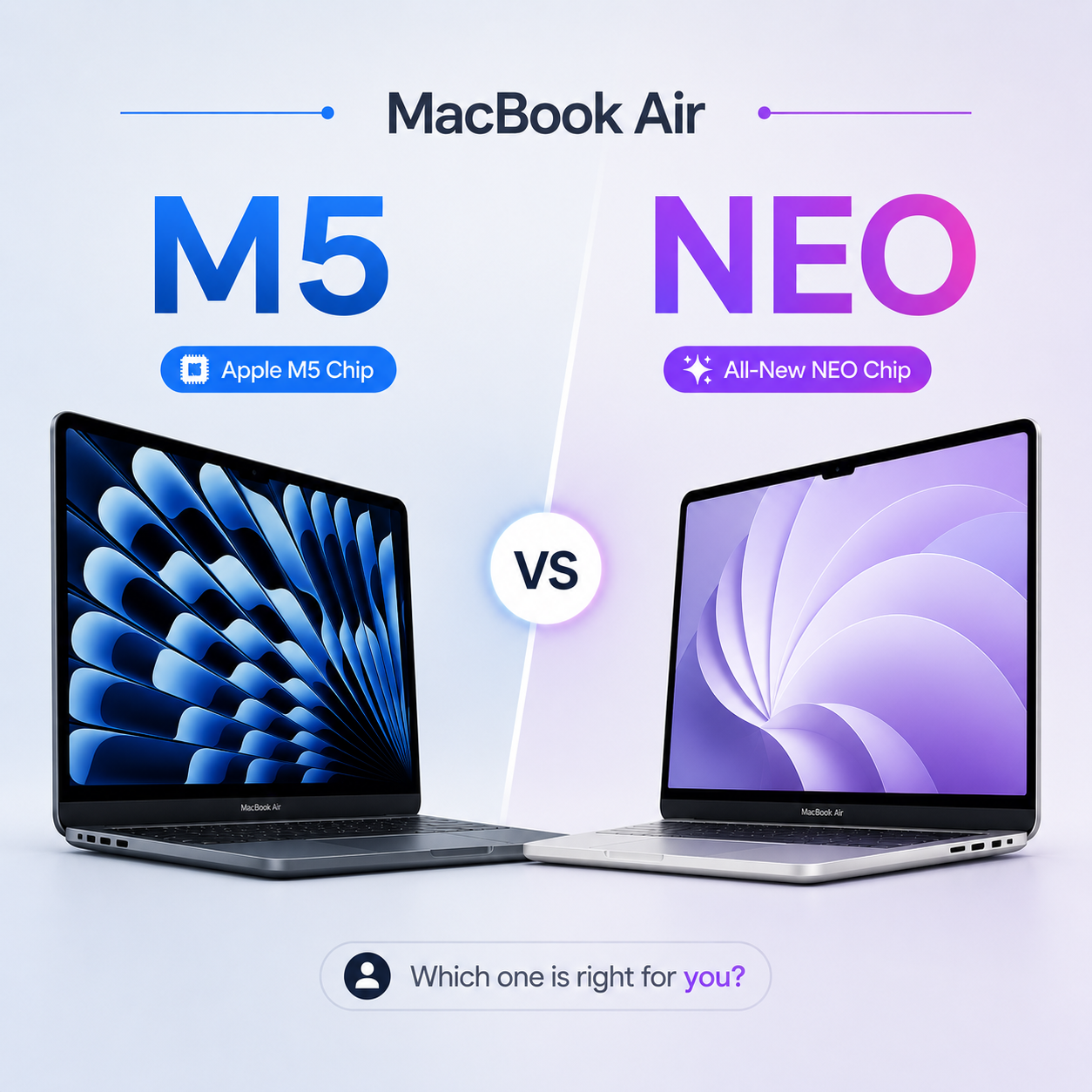 MacBook Air M5 vs MacBook Neo in Bangladesh 2026, Which Apple Laptop Is Right for Your Budget