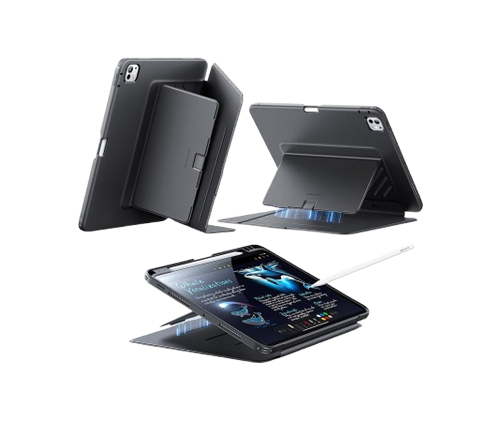 ESR Flip Series Vertical Stand Case for iPad